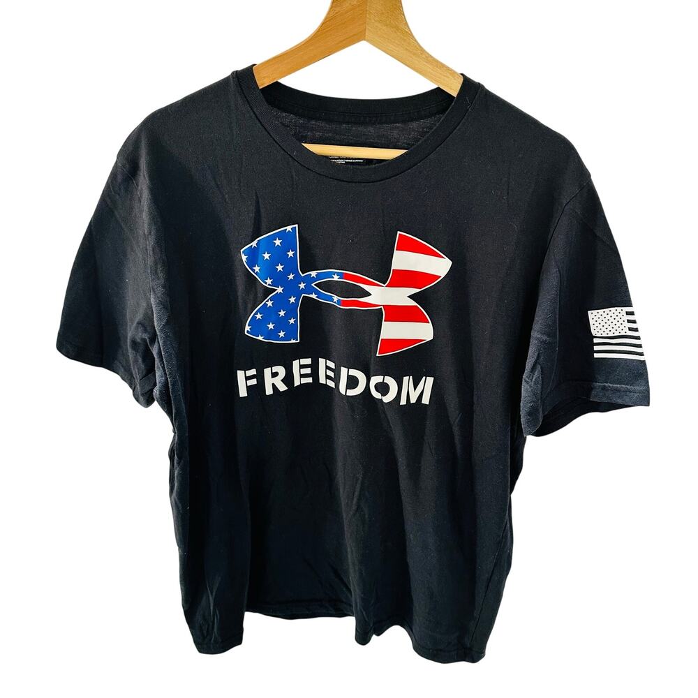Under Armour Freedom T-Shirt - Men's/Women's - Patriotic & Comfortable